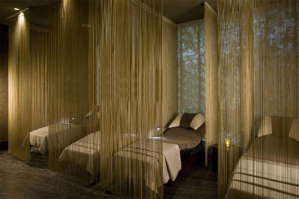 rèm sợi spa